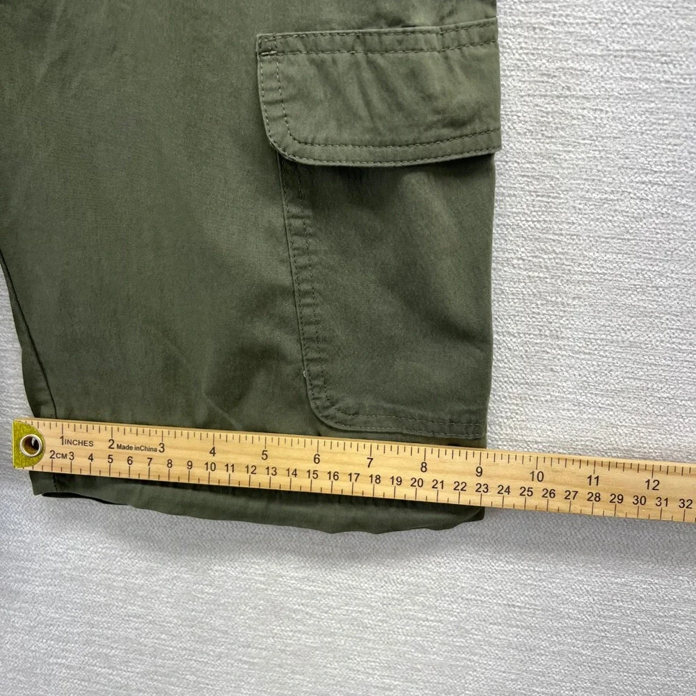 Boy Scouts of America Youth Switchback Cargo Shorts ONLY Olive Green SZ 16 READ
